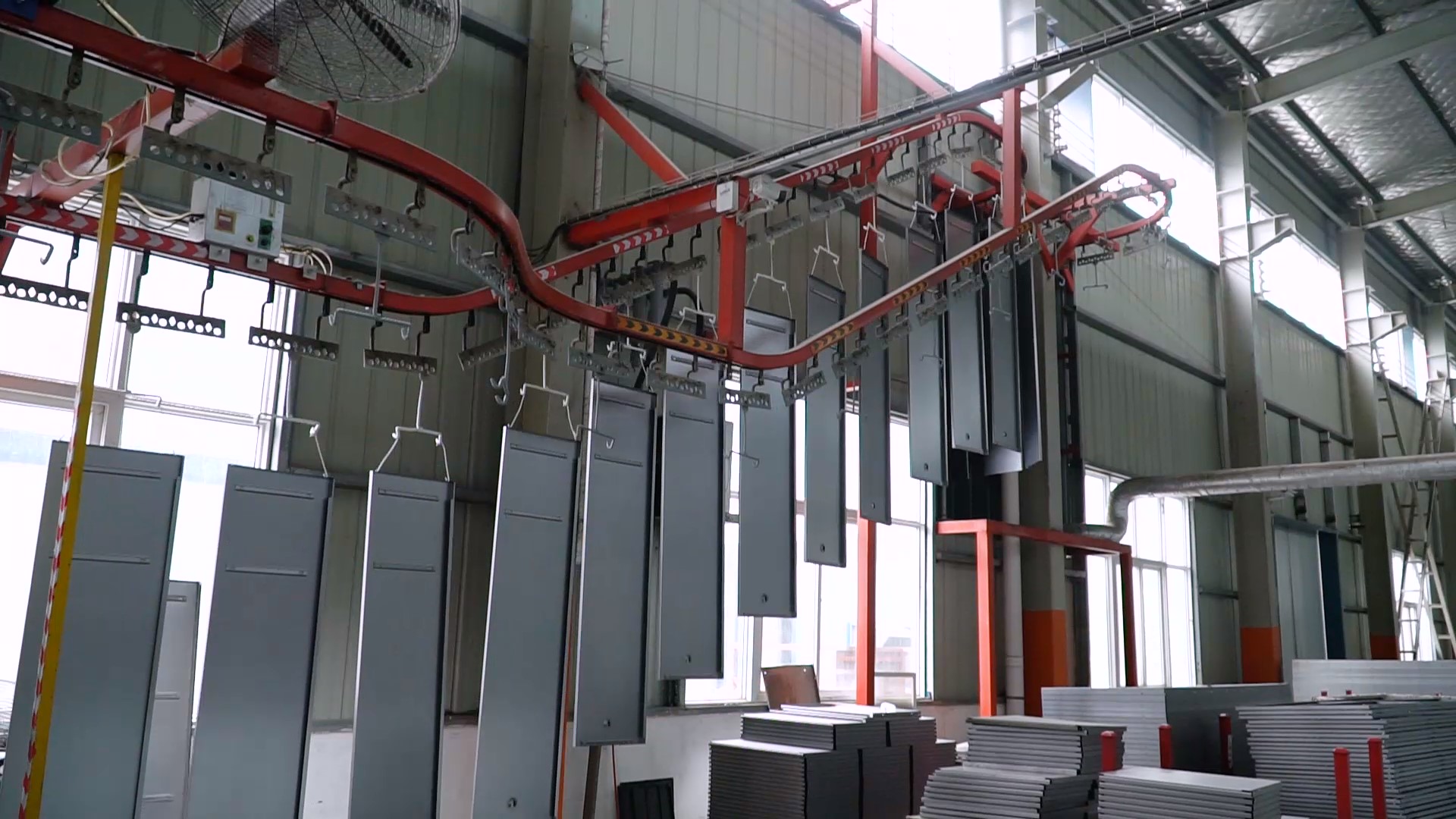 powder coating production line