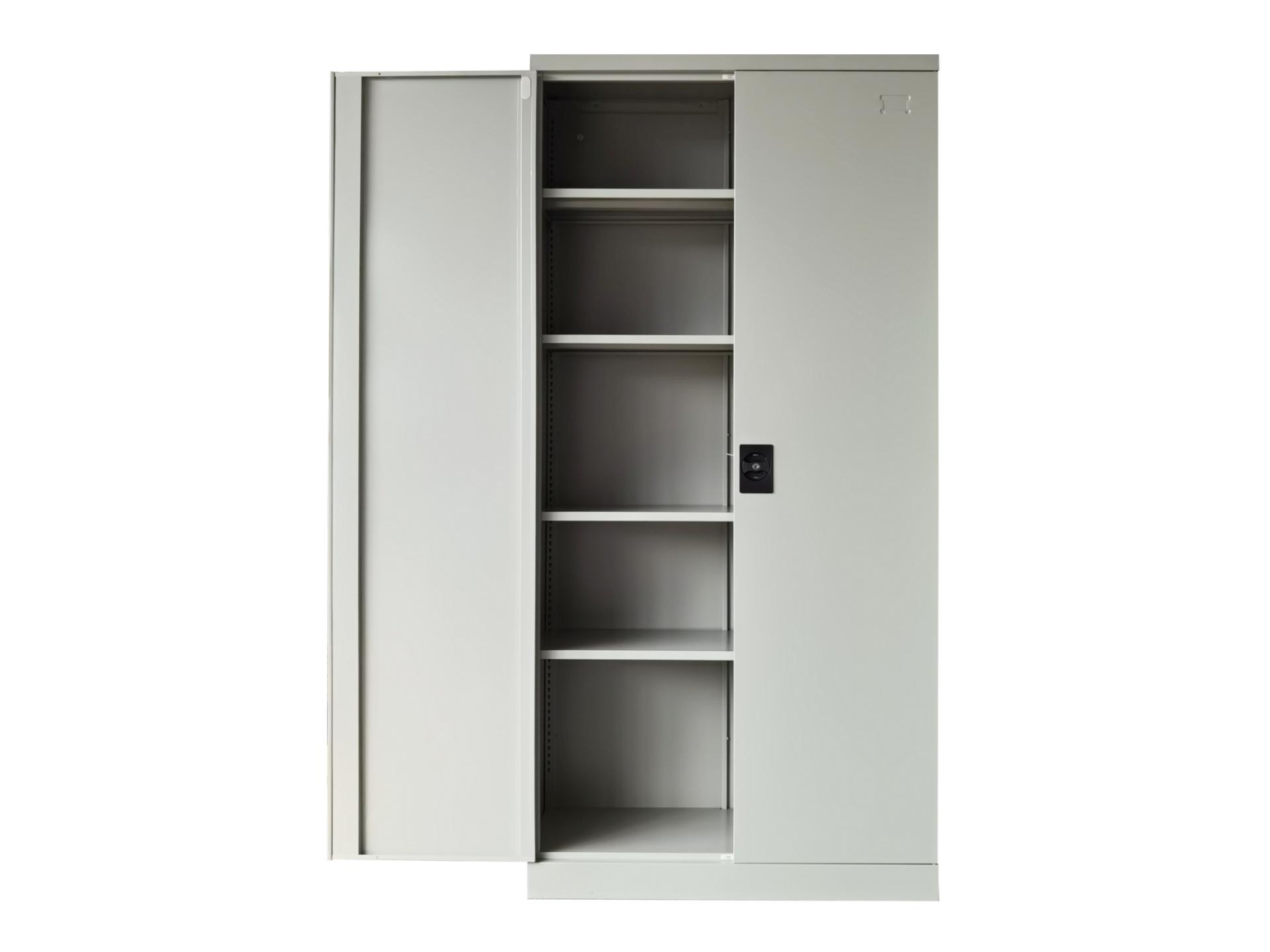 cabinet locker with mass shelf lock