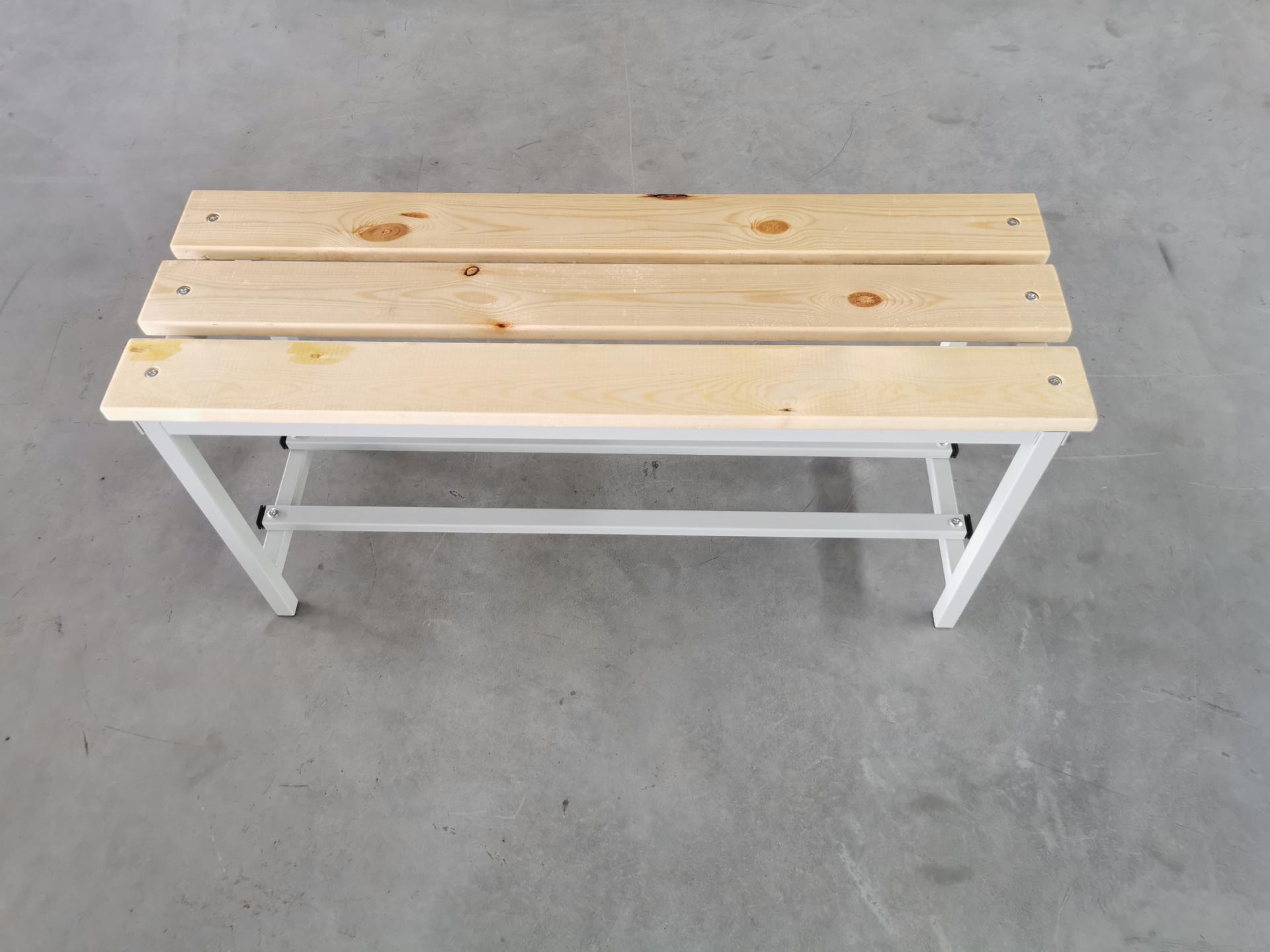 bench for metal locker