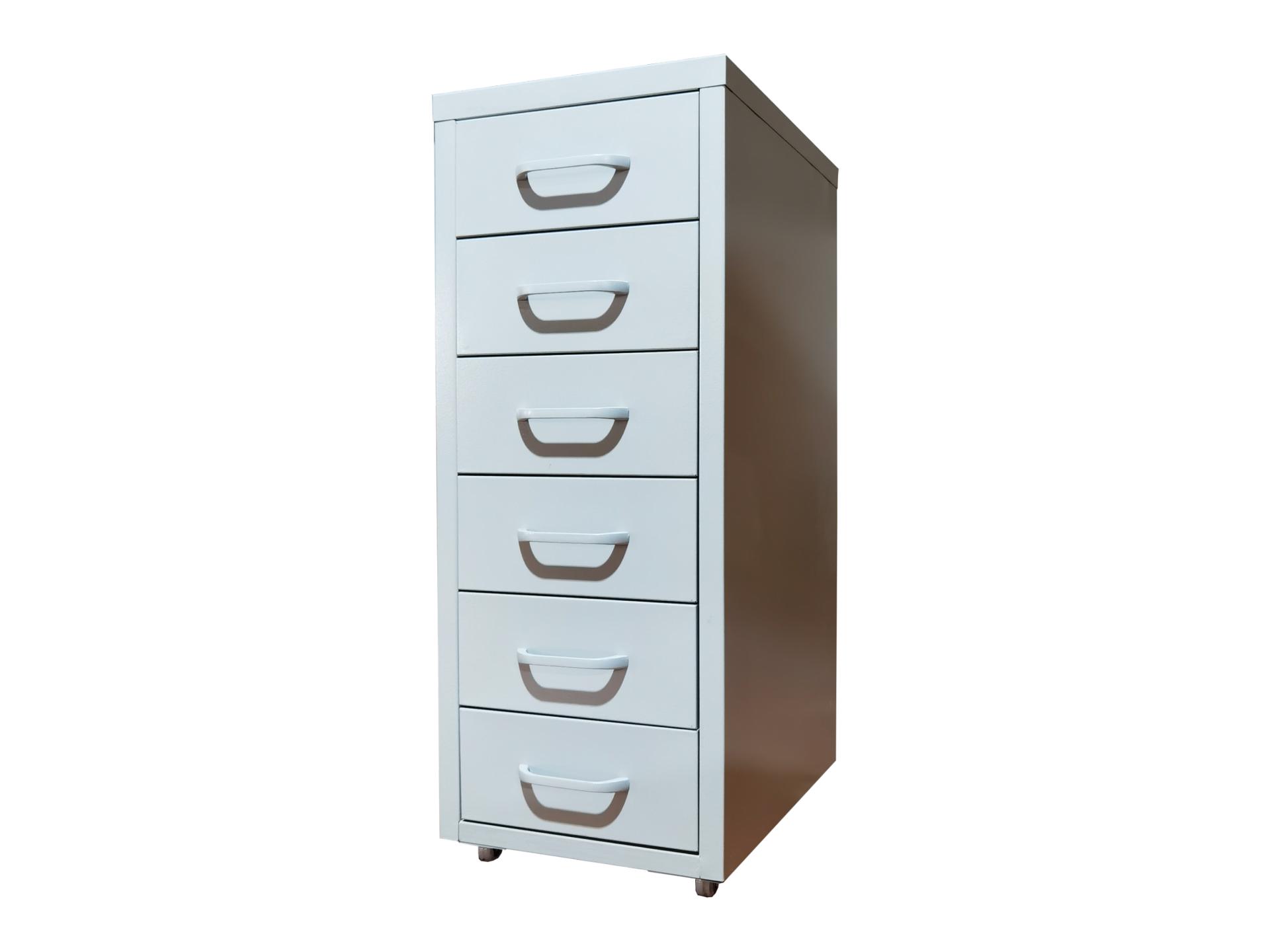 steel home storage cabinet with movable wheels