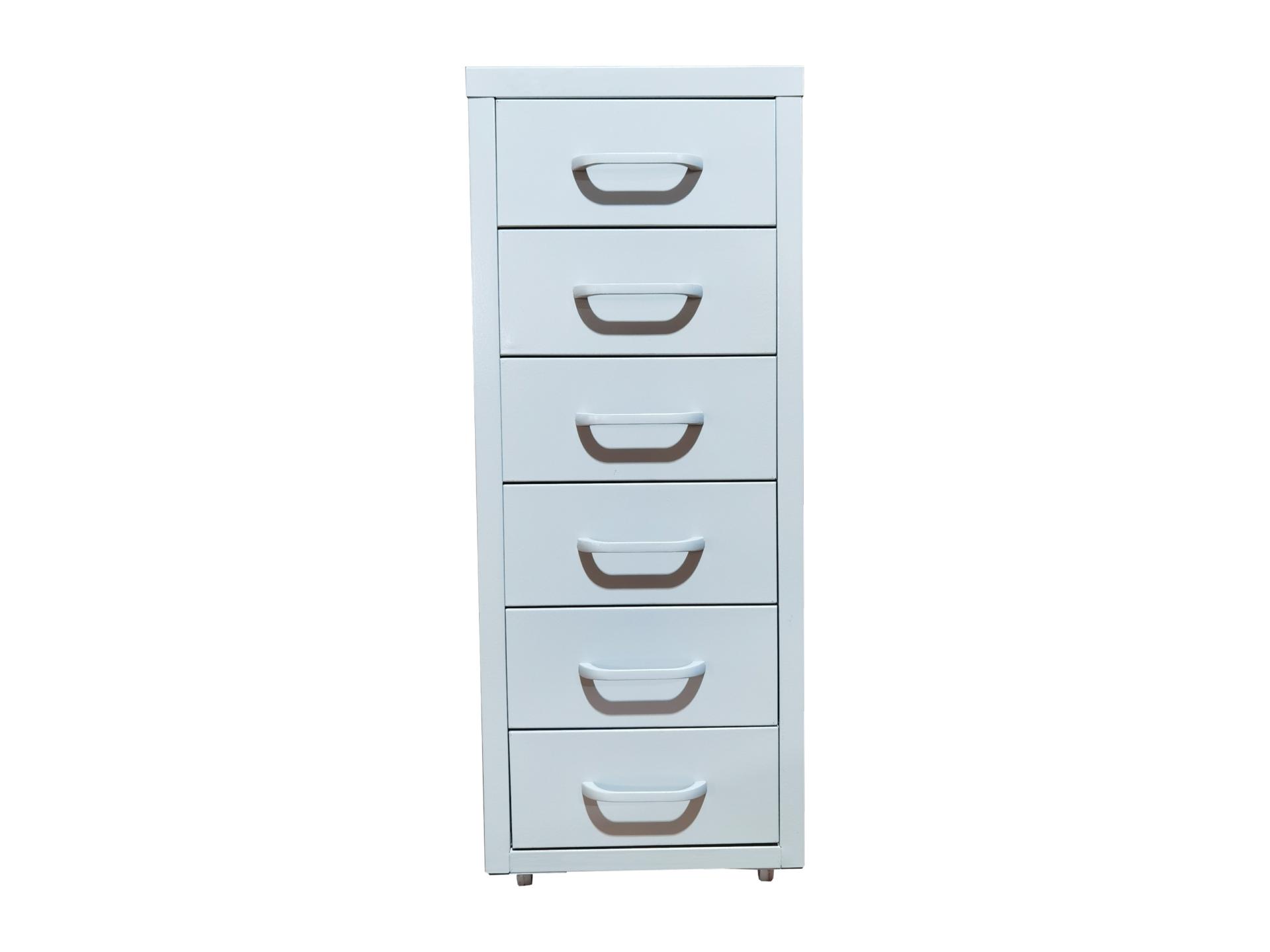 white storage cabinet