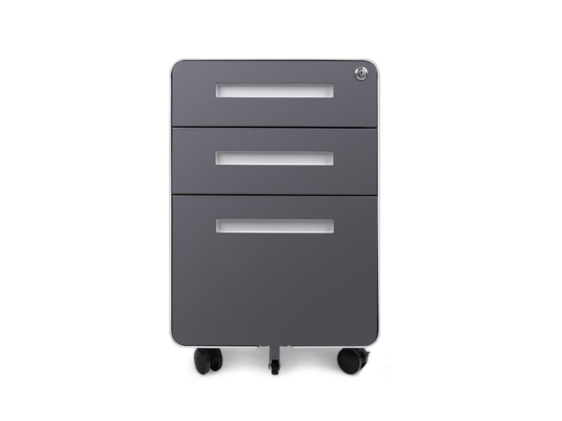 Modern 3 Drawer Steel Cabinet