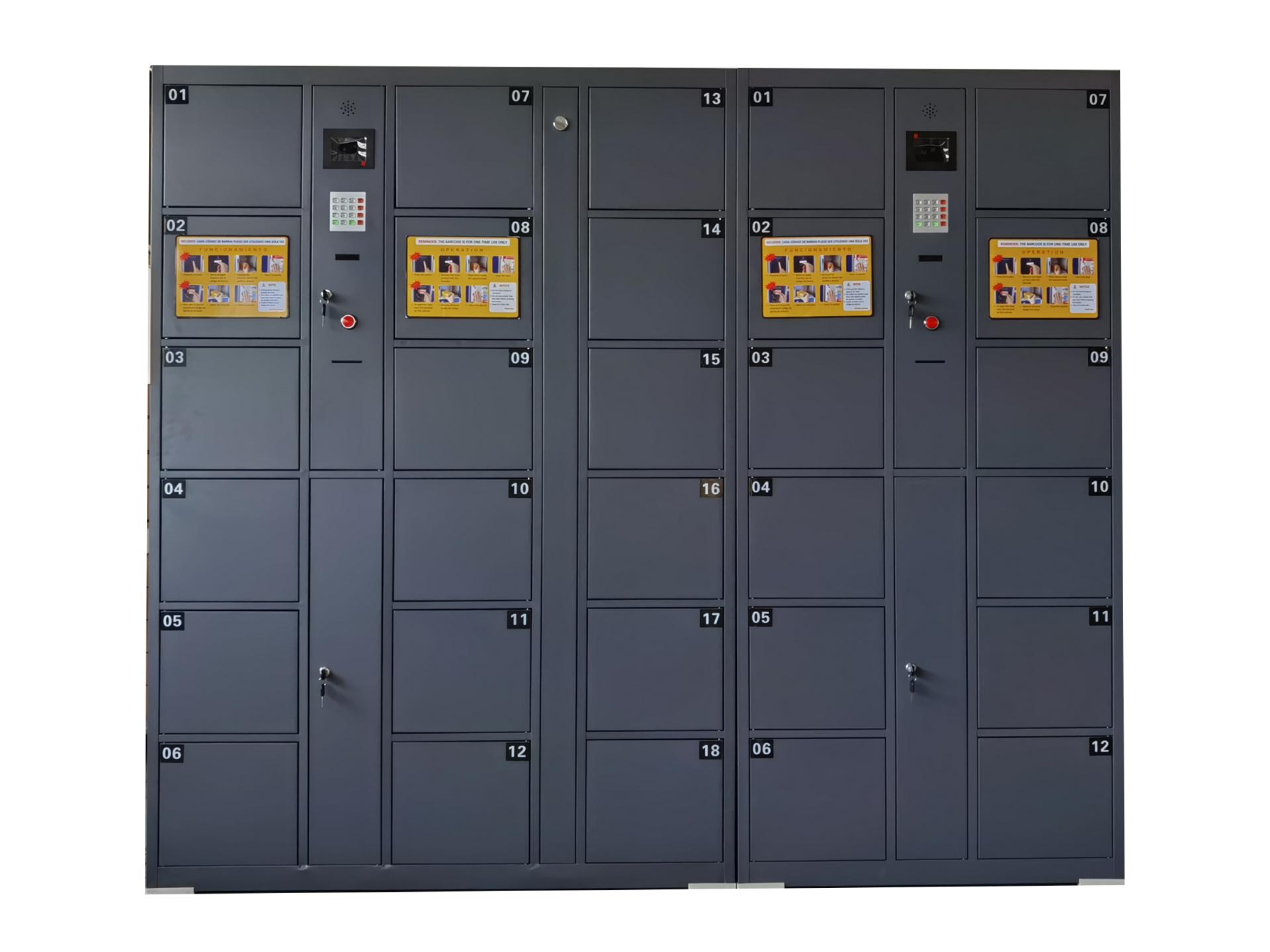 18 door smart locker